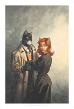 Charger l&#39;image dans la galerie, Affiche 60 cm par 40 cm Blacksad Couple
